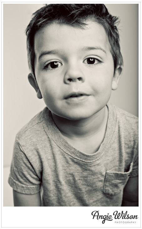 black and white children