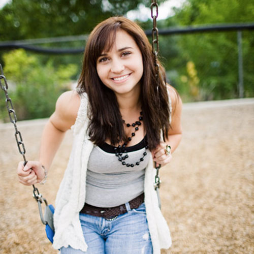 High School Senior Swing Photo