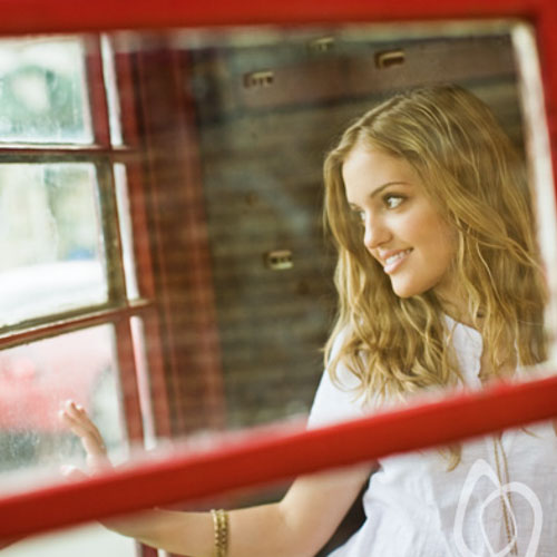 Portrait in Telephone Booth