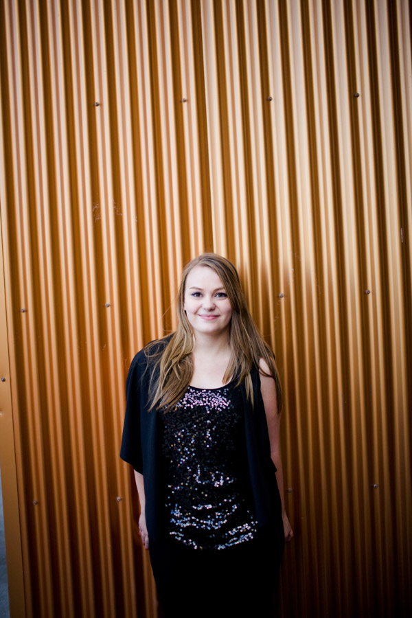 High School Senior Portrait in Estes Park