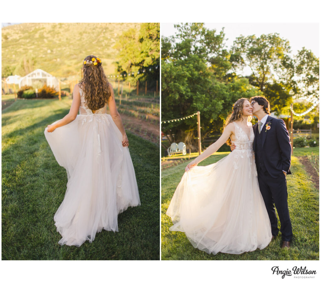 sunset photos at the Lyons farmette